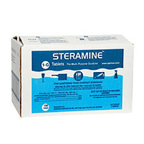 Steramine Sani Tabs, 8 Oz, Carton Of 6