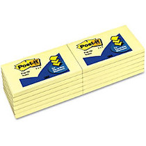 Post-it Pop-up Notes, 3 in x 5 in, Canary Yellow - 100 - 3 inch; x 5 inch; - Rectangle - 100 Sheets per Pad - Unruled - Canary Yellow - Paper - Pop-up, Self-adhesive, Repositionable - 100 / Pad