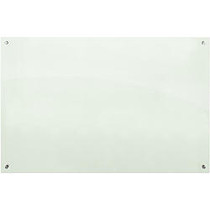Best-Rite; Enlighten Marker Board, Tempered Glass, 48 inch;H x 72 inch;W, Gloss White
