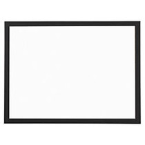 FORAY; Magnetic Dry-Erase Decor Board, 18 inch; x 24 inch;, White, Black Frame