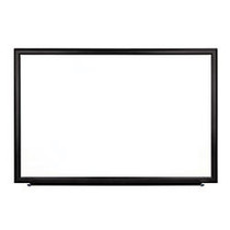 FORAY&trade; Magnetic Dry-Erase Boards With Aluminum Frame, Melamine Board, 24 inch; x 36 inch;, White Board, Black Frame