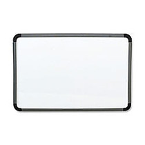 Iceberg Dry-Erase Board, 36 inch; x 24 inch;, Charcoal Frame