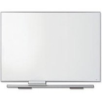 Iceberg Polarity Dry Erase Board - 48 inch; (4 ft) Width x 34 inch; (2.8 ft) Height - White Porcelain Surface - Aluminum Frame - Rectangle - Assembly Required - 1 Each