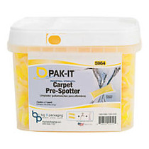 Big 3 Packaging PAK-IT Carper Prespotter, Yellow, Pack Of 100