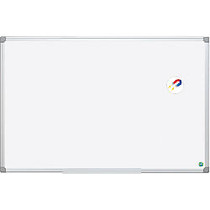 MasterVision; Earth Gold Ultra Magnetic Dry-Erase Board, Steel, 72 inch; x 48 inch;, 45% Recycled, White, Aluminum Frame