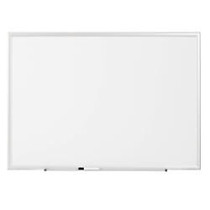 Quartet; Classic Premium DuraMax; Porcelain Magnetic Whiteboard, Silver Aluminum Frame, 72 inch; x 48 inch;