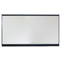 Quartet; Connectables; Porcelain Dry-Erase Board, Graphite Frame, 48 inch; x 96 inch;