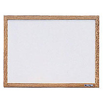 Quartet; Dry-Erase Board With Oak Frame, 36 inch; x 48 inch;