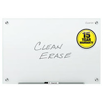 Quartet; Infinity&trade; Dry-Erase Board, Glass, 36 inch; x 24 inch;, White