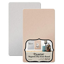 Quartet; Magnetic Dry-Erase Board, 6 inch; x 10 inch;, Copper/Silver