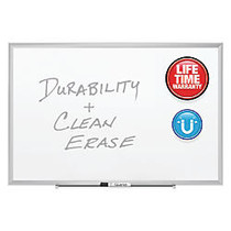 Quartet; Magnetic Porcelain Dry-Erase Board With Aluminum Frame, 36 inch; x 60 inch;