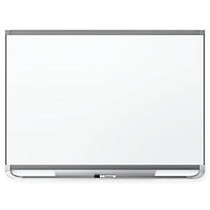 Quartet; Prestige; 2 Magnetic Total Erase; Whiteboard, Graphite Frame, 36 inch; x 24 inch;