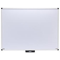 Smead; Justick Dry-Erase White Board, Aluminum, 48 inch; x 36 inch;, White, Aluminum Frame