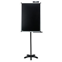 Smead; Justick Lobby Stand, Clear Overlay, Aluminum, 36 inch; x 24 inch;, Black, Aluminum Frame