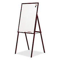 Best-Rite; Wood Presentation Easel, 30 inch; x 31 1/2 inch; x 69 1/2 inch;, Mahogany Frame