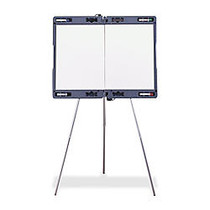 Ghent Portable Presentation Easel, 35 1/2 inch; x 23 1/2 inch;, Gray Frame
