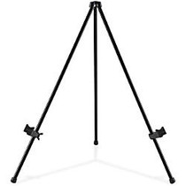 Lorell Presentation Easel - 22 lb Load Capacity - 14 inch; Height - Steel, Plastic
