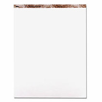 TOPS Second Nature Recycled Easel Pad - 50 Sheets - Plain - 16 lb Basis Weight - 27 inch; x 34 inch; - White Paper - 3 / Carton
