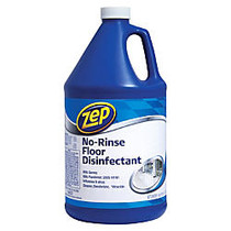 Zep; Commercial No-Rinse Floor Disinfectant, 128 Oz.