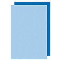 Office Wagon; Brand Sturdy Board; Foam Boards, 20 inch; x 30 inch;, Dark Blue/Sky Blue, Pack Of 2