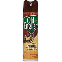 Old English Furniture Polish - Aerosol - 12.50 oz (0.78 lb) - Lemon Scent - 1 Each - Brown