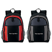 Sharp Computer Backpack, 17 3/4 inch;H x 13 inch;W x 6 3/4 inch;D