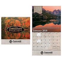 Christian Reflections Wall Calendar, Spiral