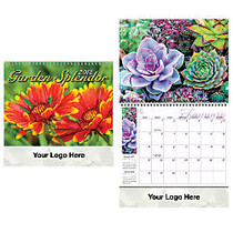 Garden Splendor Spiral Wall Calendar