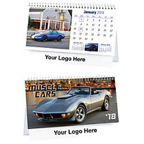 Muscle Cars Desk Calendar