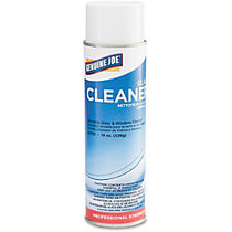 Genuine Joe Glass Cleaner - Ready-To-Use Aerosol - 19 oz (1.19 lb) - 12 / Carton