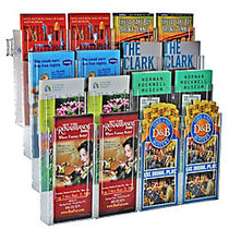 Azar Displays Wall-Mount Brochure Holder, Trifold, 16 Pockets, 15 inch; x 19 inch;