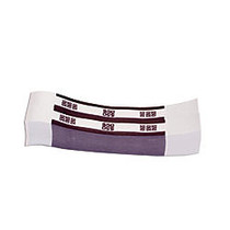 Coin-Tainer; Currency Straps, Deep Purple, $50.00, Pack Of 1,000