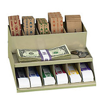 Control Group 2-Tier Metal Coin Wrap And Bill Strap Racks, Beige