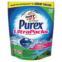 Purex; UltraPacks; Laundry Detergent, Mountain Breeze, Pack Of 36