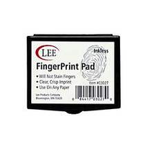 Lee; Fingerprint Ink Pad, Black