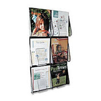 Deflect-O; Pre-Assembled Wall Unit System, 6 Magazine Capacity, 2' x 3'