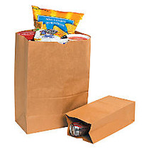 Office Wagon; Brand Grocery Bags, #10, 35 Lb. Basis Weight, 6.31 inch; x 4.13 inch; x 13.38 inch;, Kraft, Box Of 500