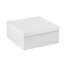 Partners Brand White Deluxe Gift Box Bottoms 14 inch; x 14 inch; x 6 inch;, Case of 50