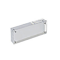 Azar Displays Acrylic Vertical/Horizontal Block Frame, 3 inch; x 8 inch;, Clear