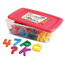 AlphaMagnets; & MathMagnets;, Jumbo, Assorted Colors, Pack Of 100