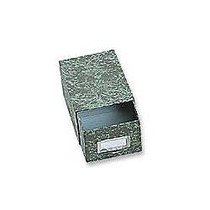 Globe-Weis; 90% Recycled Index Card Storage Case, 5 inch; x 8 inch;, Green