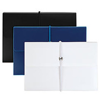 Office Wagon; Brand Poly Index Box With Cards, Assorted Colors (No Color Choice)