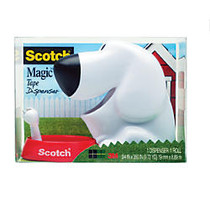 Scotch; Fashion Tape Dispenser With Magic&trade; Tape, Dog Theme