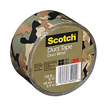 Scotch; Colored Duct Tape, 1 7/8 inch; x 10 Yd., Camo