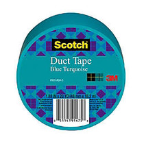 Scotch; Colored Duct Tape, 1 7/8 inch; x 20 Yd., Aqua