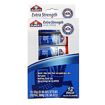 Elmer's; Extra-Strength Office Glue Sticks, 0.88 Oz., Pack Of 12