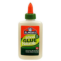 Elmer's; School Glue Naturals, 4 Oz, Clear
