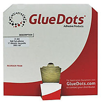 Glue Dots&trade;, 1/2 inch;, High Tack, Case Of 4,000