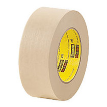 3M; 232 Masking Tape, 1/2 inch; x 60 Yd., Tan, Case Of 72