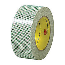 3M; 410M Double Sided Masking Tape, 2 inch; x 36 Yd., Off White, Case Of 3